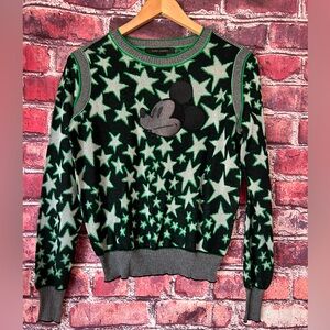 NWT Marc Jacobs x Disney Mickey Mouse Star Jacquard Sweater